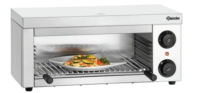 Salamandre de Cuisine avec grille réglable - Bartscher