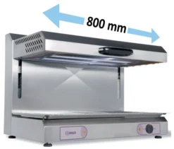 Salamandre de Cuisine Electrique à Plafond Mobile - Grille 740 x 375 mm - Nosem