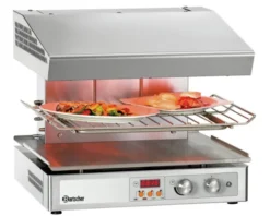 Salamandre de Cuisine Professionnelle Hi-Light avec Grille Réglable - 3 Zones - Bartscher