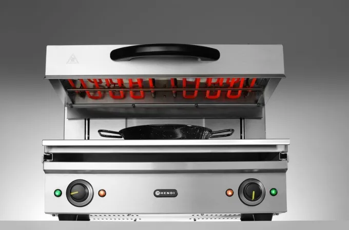 Salamandre Lift 600 230V/3600W 600x520x(H)530 mm - Hendi