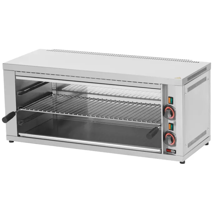 Salamandre manuel 2 éléments chauffants, grille fixe 400 V SE 70 S - Redfox