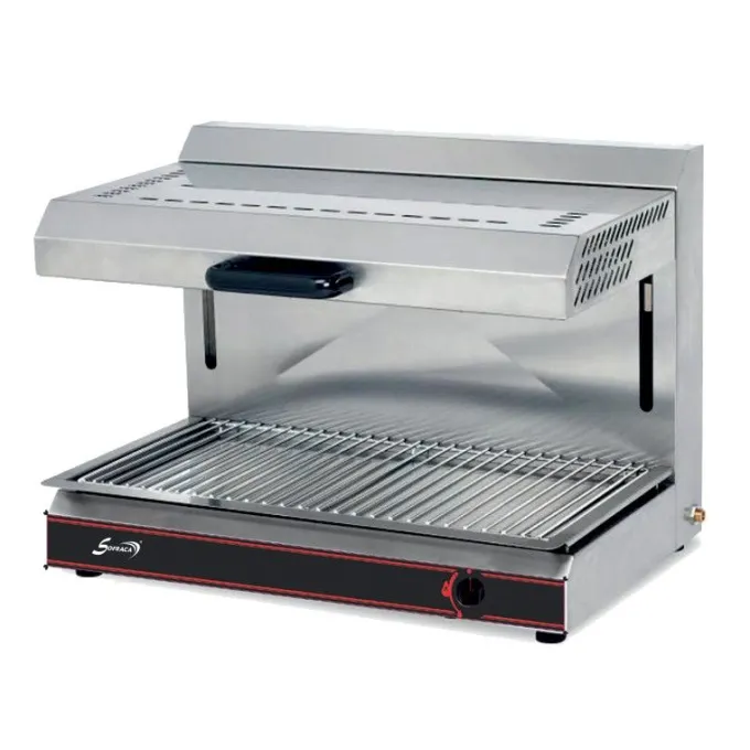 Salamandre Professionnel de Cuisine gaz - Plafond mobile - Sofraca