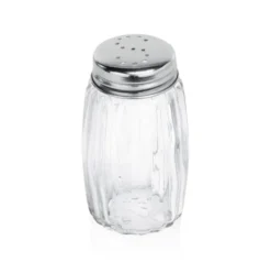 Salière en Verre/inox H 70 mm Ø 35 mm - Lot de 12 - Was Germany