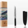 Santoku avec Saya et Boîte en Bambou - Lame 180 mm - Kotai