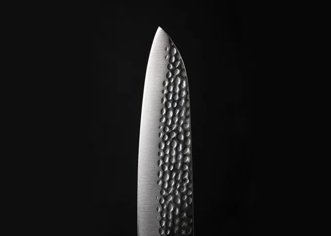 Santoku avec Saya et Boîte en Bambou - Lame 180 mm - Kotai