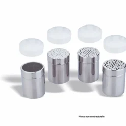 Saupoudreuse en Inox Maillée avec Couvercle - Pujadas