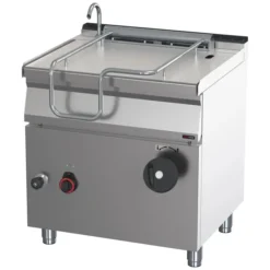 Sauteuse basculante manuelle électrique 50 l fond en inox BR 70/80 E/N - Redfox