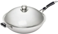 Sauteuse Wok inox Ø36 cm pour induction IW35 - Bartscher