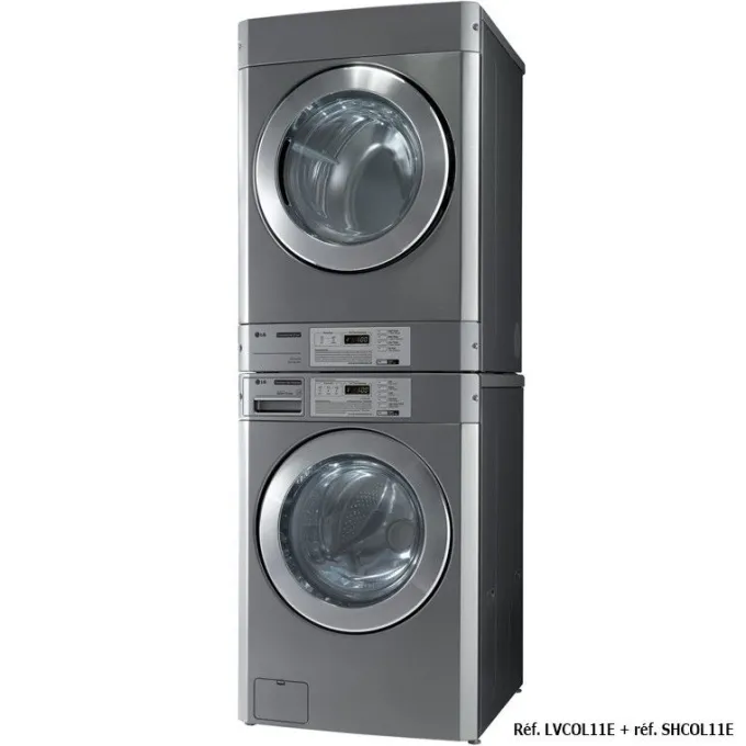Sèche-Linge Professionnel Électrique 11 kg pour Installation en Colonne - LG