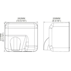 Sèche-Mains HD-04 - 15/20 Secondes - Combisteel