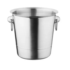 Seau à champagne en inox brossé professionnel 3,78 L - Olympia