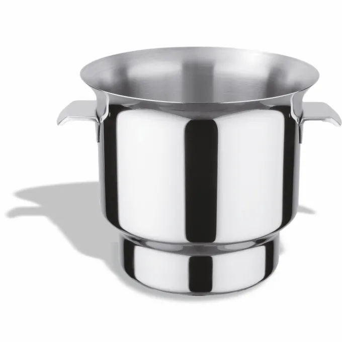 Seau à Champagne Inox pour 2 Bouteilles Ø 25 cm - Pujadas