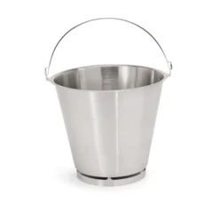 Seau en Acier au nickel-chrome 10 L H 280 mm - Was Germany