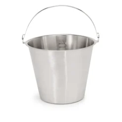 Seau en Acier au nickel-chrome 15 L H 350 mm - Was Germany