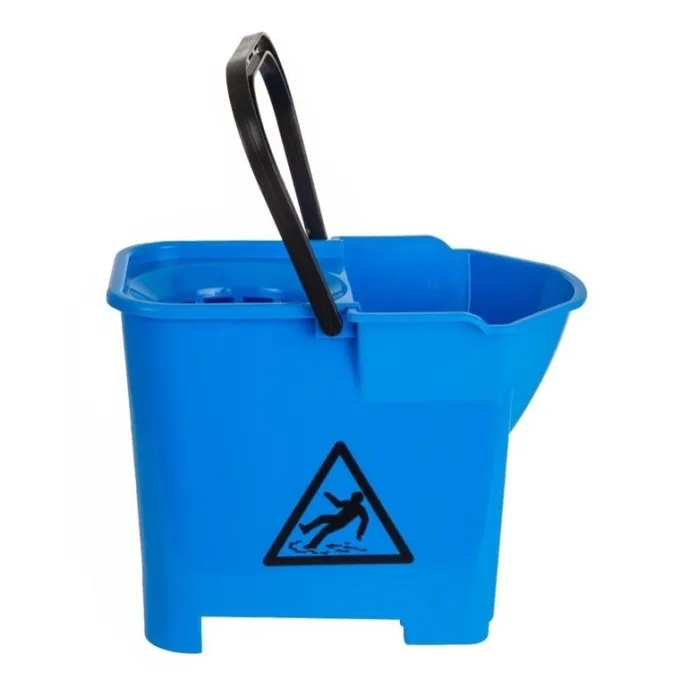 Seau essoreur code couleur bleu Jantex