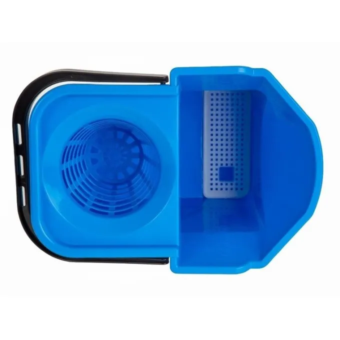 Seau essoreur code couleur bleu Jantex