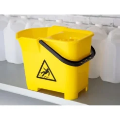 Seau essoreur code couleur jaune Jantex