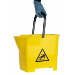 Seau essoreur code couleur jaune Jantex