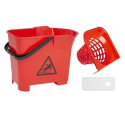 Seau Essoreur Code Couleur Rouge - Jantex