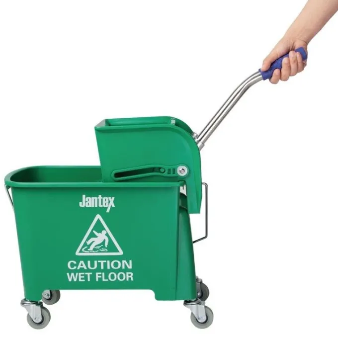 Seau essoreur vert 20L Jantex