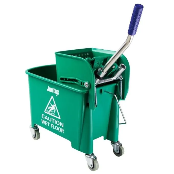 Seau essoreur vert 20L Jantex