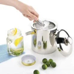 Seau à glace professionnel avec pince 1,23 L Olympia