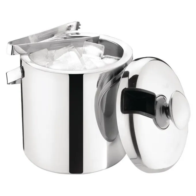 Seau à glace professionnel avec pince 1,23 L Olympia