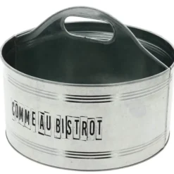 Seau Rond Métalic Ø25 Lot de 8 - Créapak