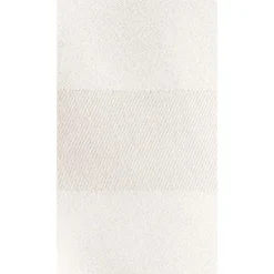 Serviette Blanche en Coton Bande de Satin 550 x 550 mm Lot de 10 - Mitre