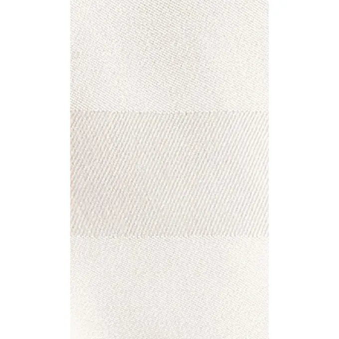 Serviette Blanche en Coton Bande de Satin 550 x 550 mm Lot de 10 - Mitre