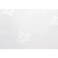 Serviette Blanche en Coton Motif Feuille de Lierre 550 x 550 mm Lot de 10 - Mitre