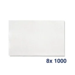 Serviette blanche pour distributeur Tork DB465 - Carton de 8000 pièces