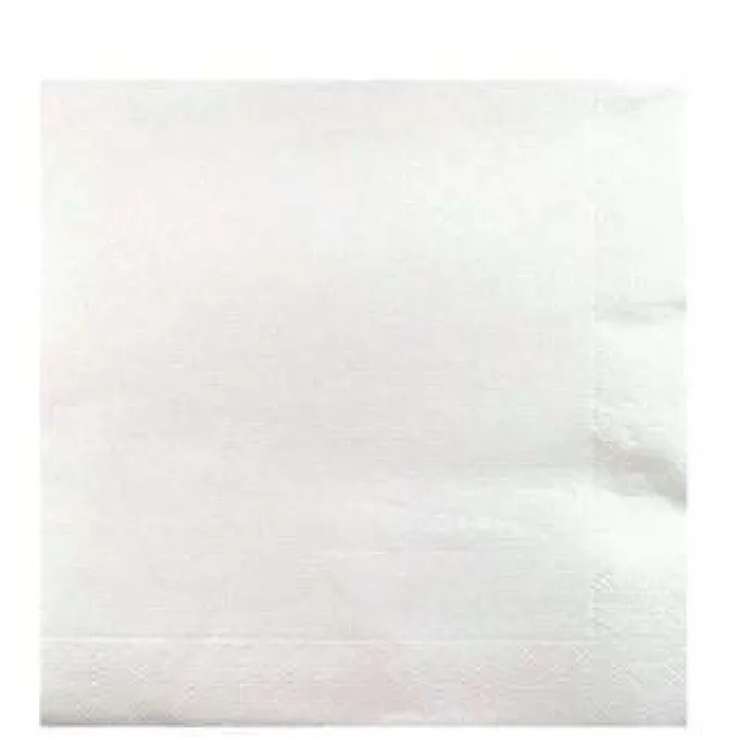 Serviette Ouate 30x39 cm Nature Blanc Ecolabel - Lot de 3 Colis de 2400 - Manufacture De L'Ephemere