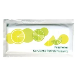Serviette Rafraîchissante Citronnée - Lot de 500 - Plastico
