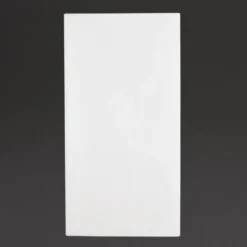 Serviettes Dîner Recyclable 3 Plis Format 1/8 400mm Blanches Lot de 1000 - Fiesta