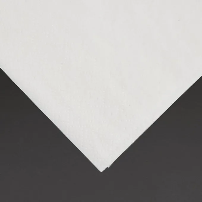 Serviettes Dîner Recyclable 2 Plis Format 1/8 400mm Blanches - Lot de 2000 - Fiesta