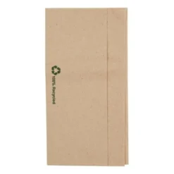 Serviettes Kraft Recyclées Pliées, Recyclable pour Distributeur 320x300 mm - Lot de 6000 - Fiesta