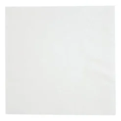 Serviettes Snacking 2 Plis Pliage 1/4 Recyclable 330 mm Blanches - Lot de 2000 - Fiesta