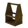 Serviteur Bois 6 Bières Entre Amis 20X15X8.5 cm Lot de 15 - Créapak