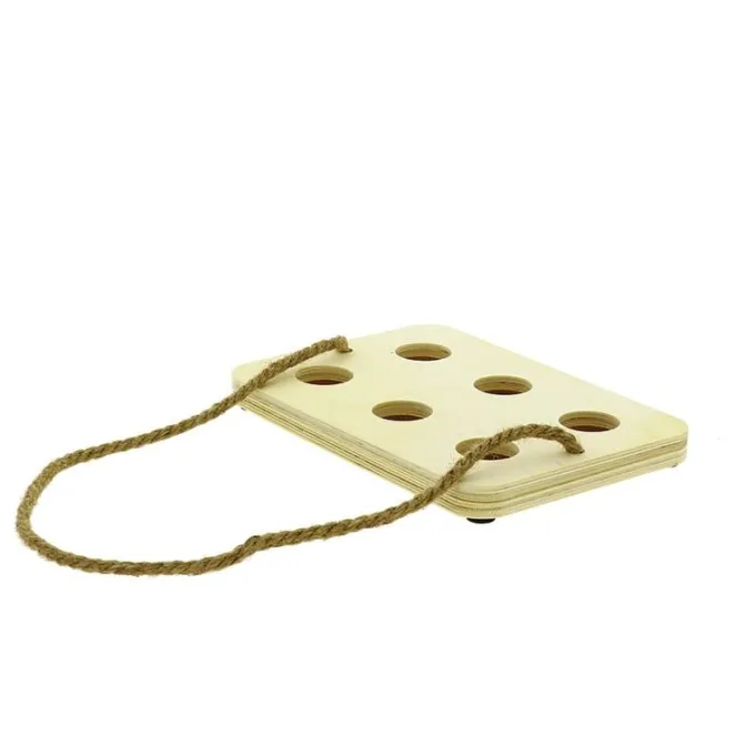 Serviteur Bois 6 Bières 24X16.5X2.6 cm Lot de 20 - Créapak