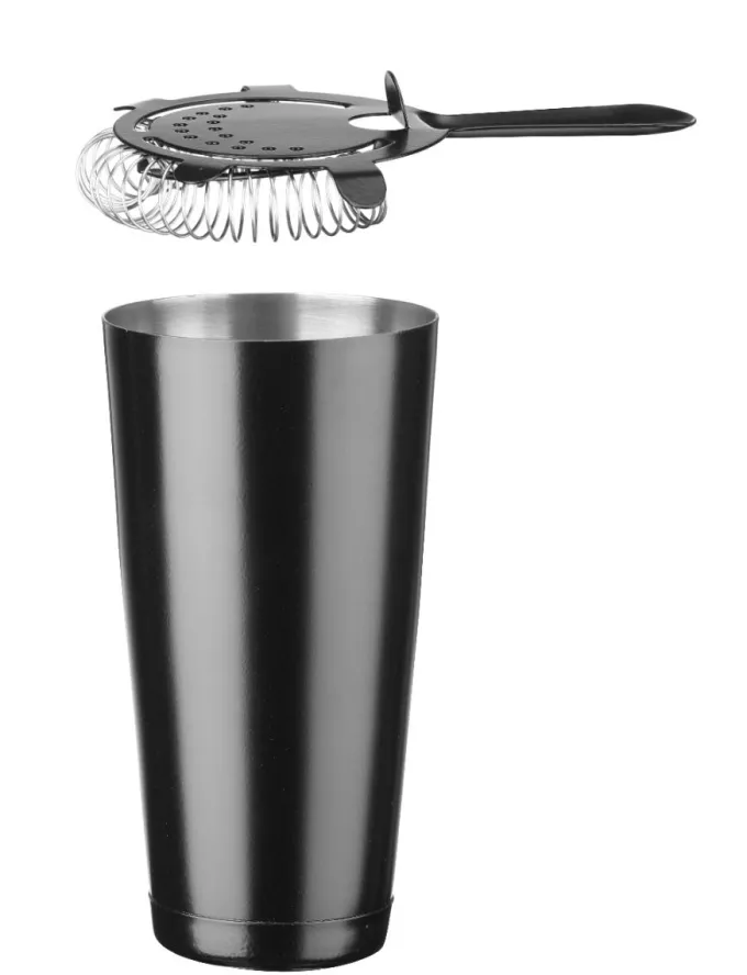 Set de Barman à cocktail - Shaker Tin-On-Tin - 500 et 800 ml - Hendi