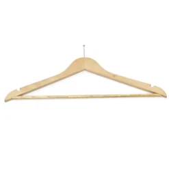 Set de Cintres pour Hôtel en Bambou Naturel L 445 mm - Lot de 5 - Was Germany