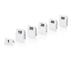 Set de numéros de table en plastique - Lot de 50 - Was Germany