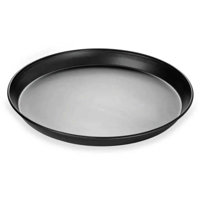 Set de Plaques à Pizza en Acier H 25 mm Ø 180 mm - Lot de 10 - Was Germany