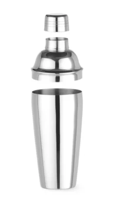 Shaker Cobbler BarUp Inox 3 pièces - 0,75L - Ø80x(h)240 - Hendi