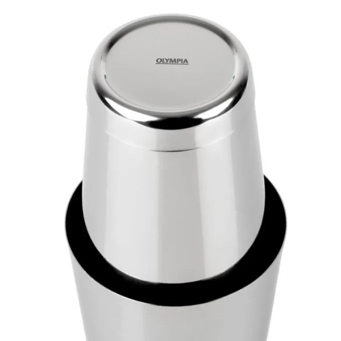 Shaker à Cocktail Inox Tin-On-Tin - 500 ml et 900 ml - Olympia