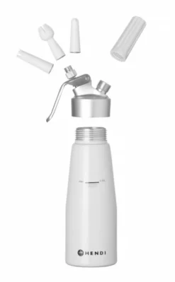 Siphon à chantilly Kitchen Line 0,5L 80x(H)260 mm - Hendi