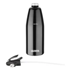 Siphon à Eau de Seltz Noir Professionnel 1 L - Olympia