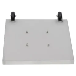 Socle pour présentoir LED (SANS le pied) - acier inoxydable. Pour presentoir MCS-6A4-LSS et MCS-4A4-LSS - Securit
