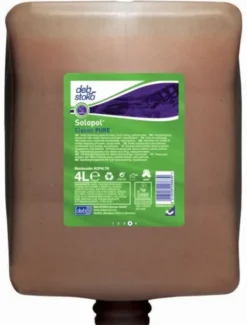 Solopol classic pure Ecolabel cartouche de 4L - Lot de 4 - Sc Johnson Professional